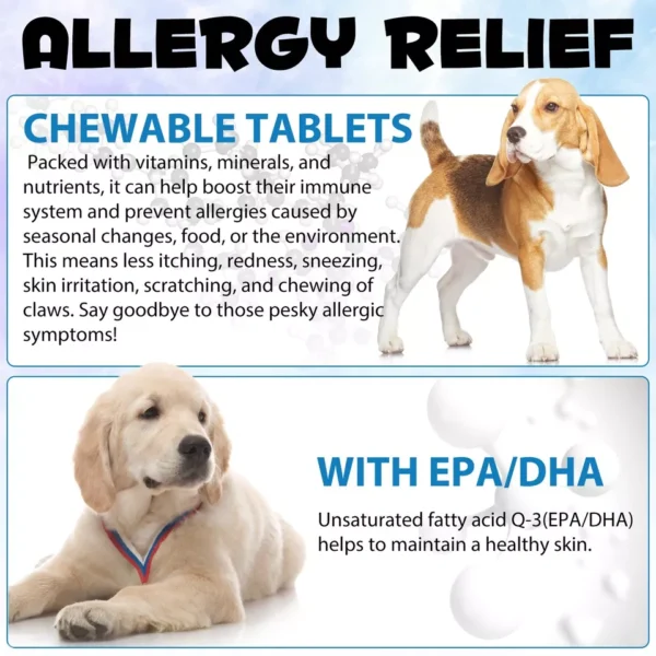 Oimmal Allergy Relief Immune Soft 60 Chews for Dogs - Image 5